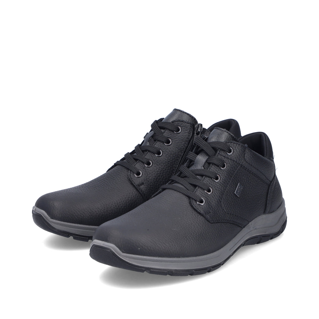Black Zip Boots for Men | Rieker 03632-00