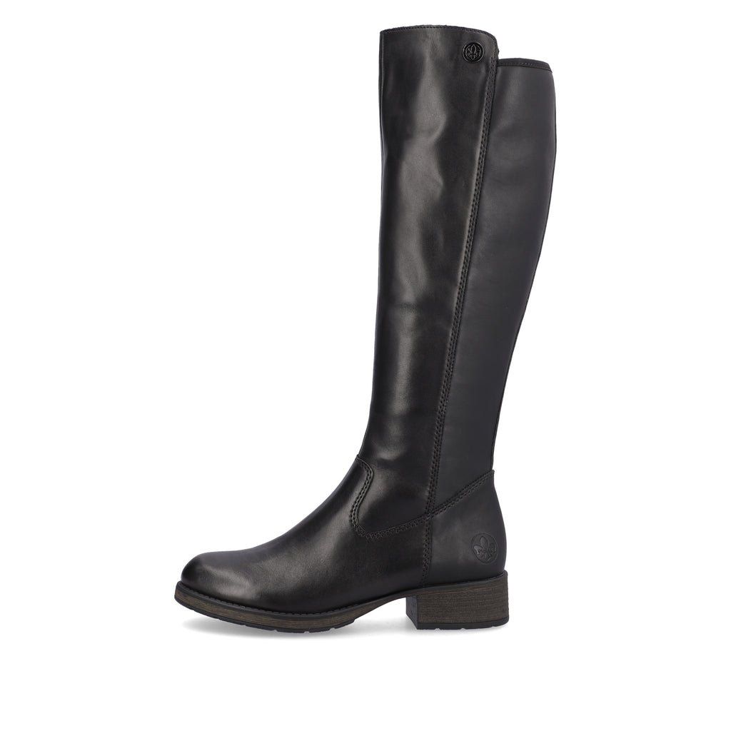 Black Zip Boots for Women | Rieker Z9591-01
