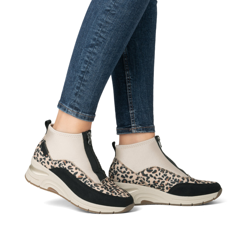 Multi Zip Boots for Women | Rieker N9362-90