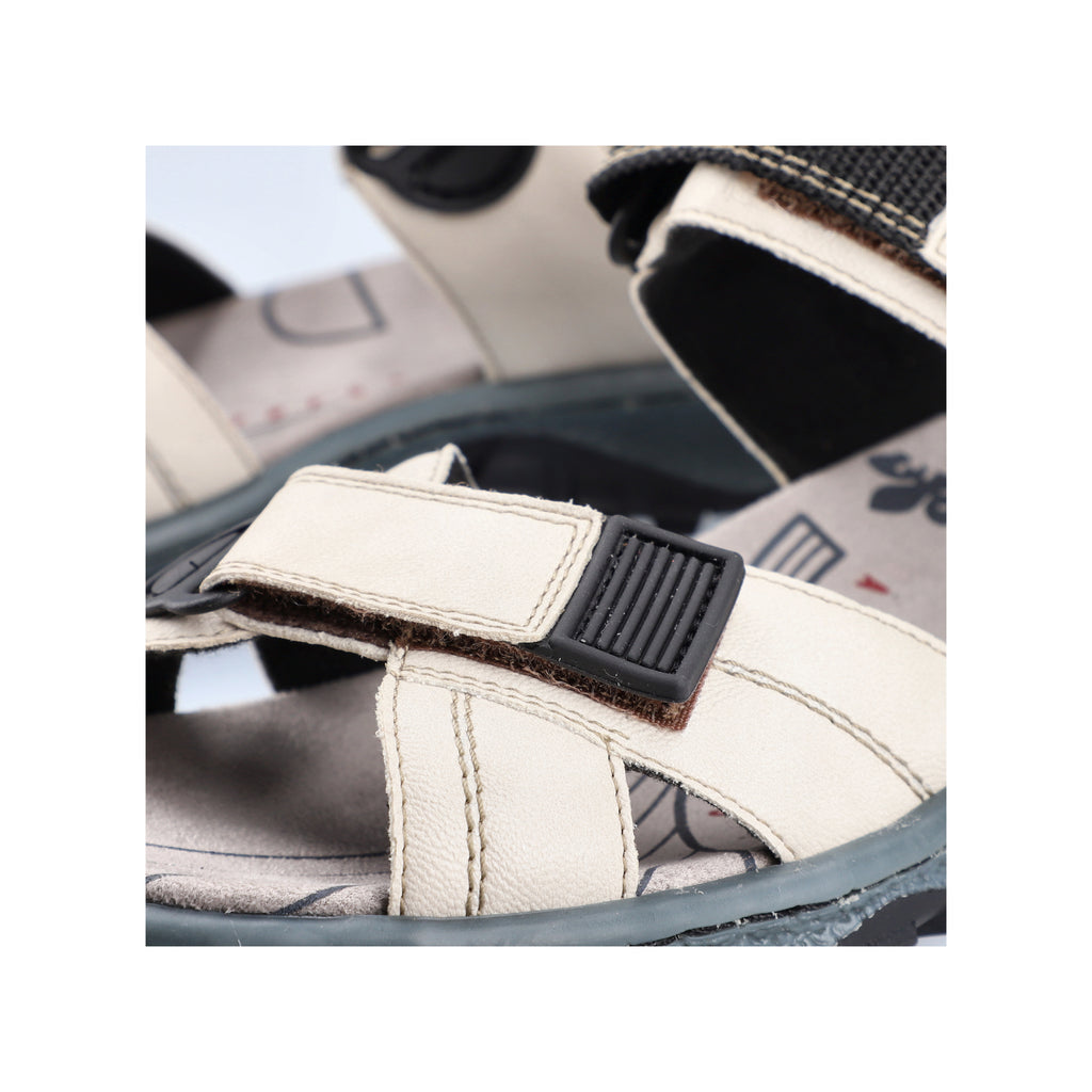 White Hook & Loop Sandals for Women | Rieker 68851-80