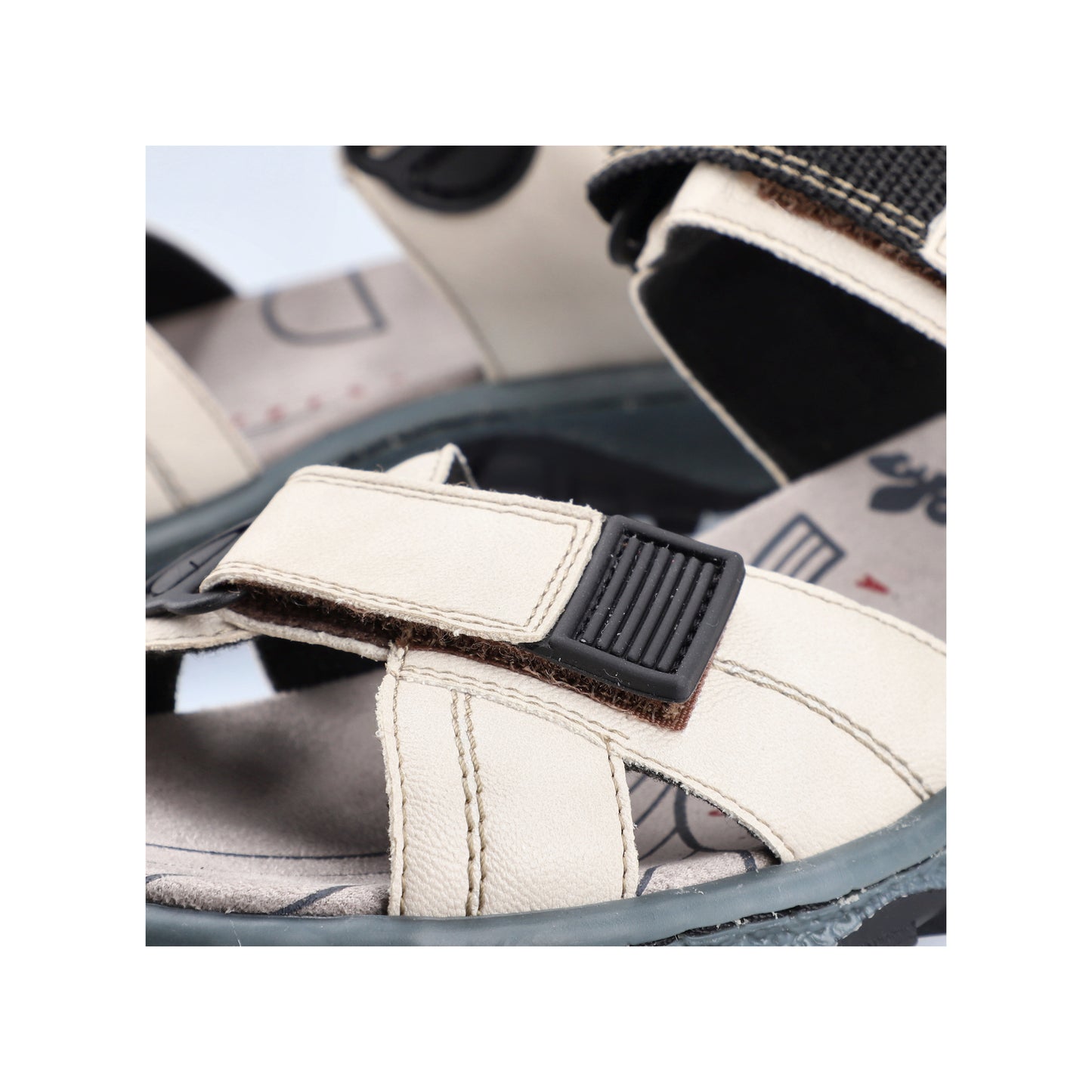 Rieker Women's Walking Sandal - White | 68851-80