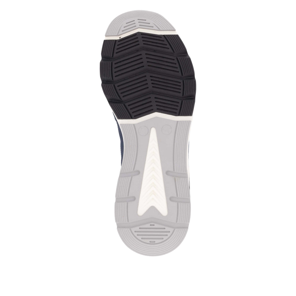 Blue Elasticated Shoes for Men | Rieker U0905-14