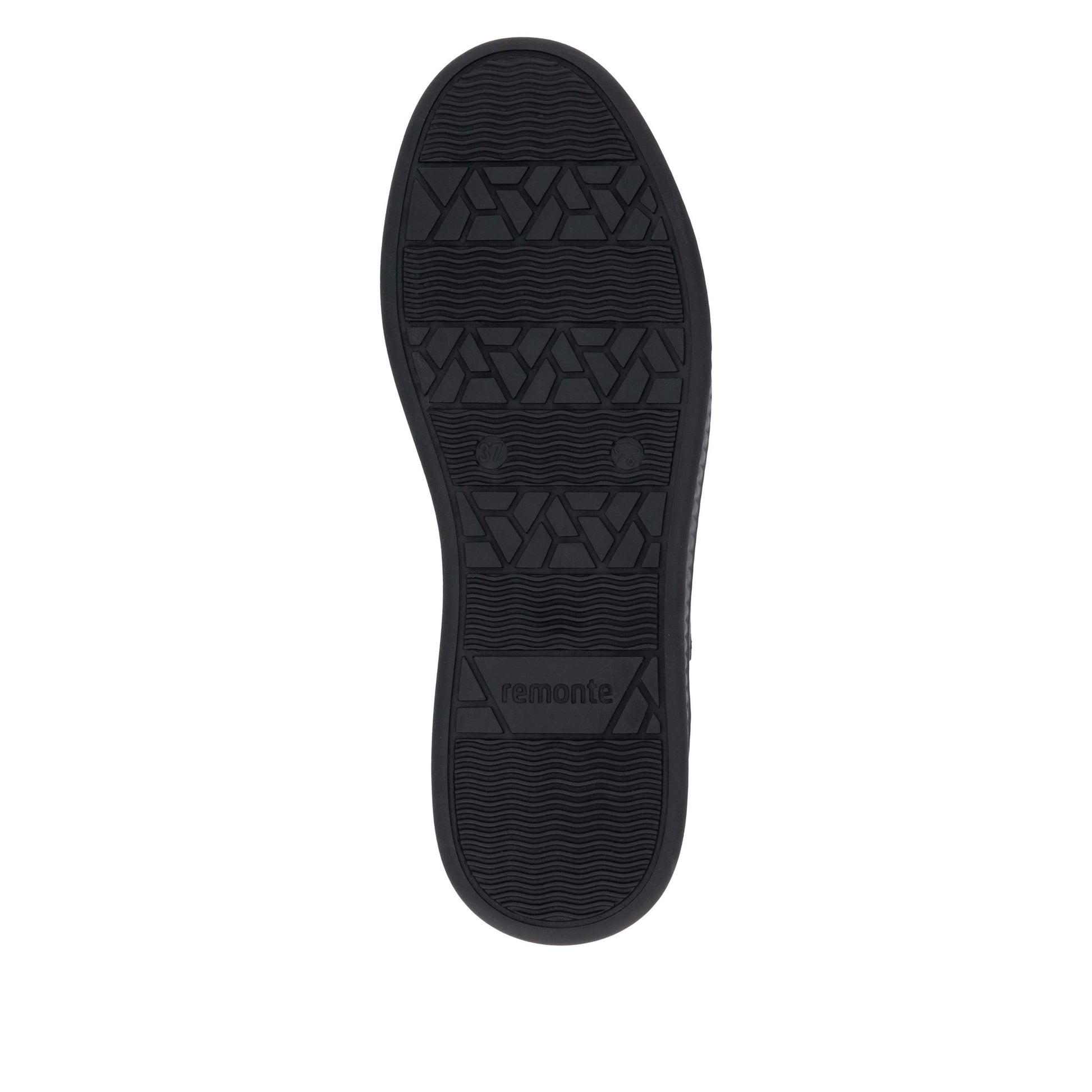 Black Zip Shoes for Women | Remonte D2E00-03