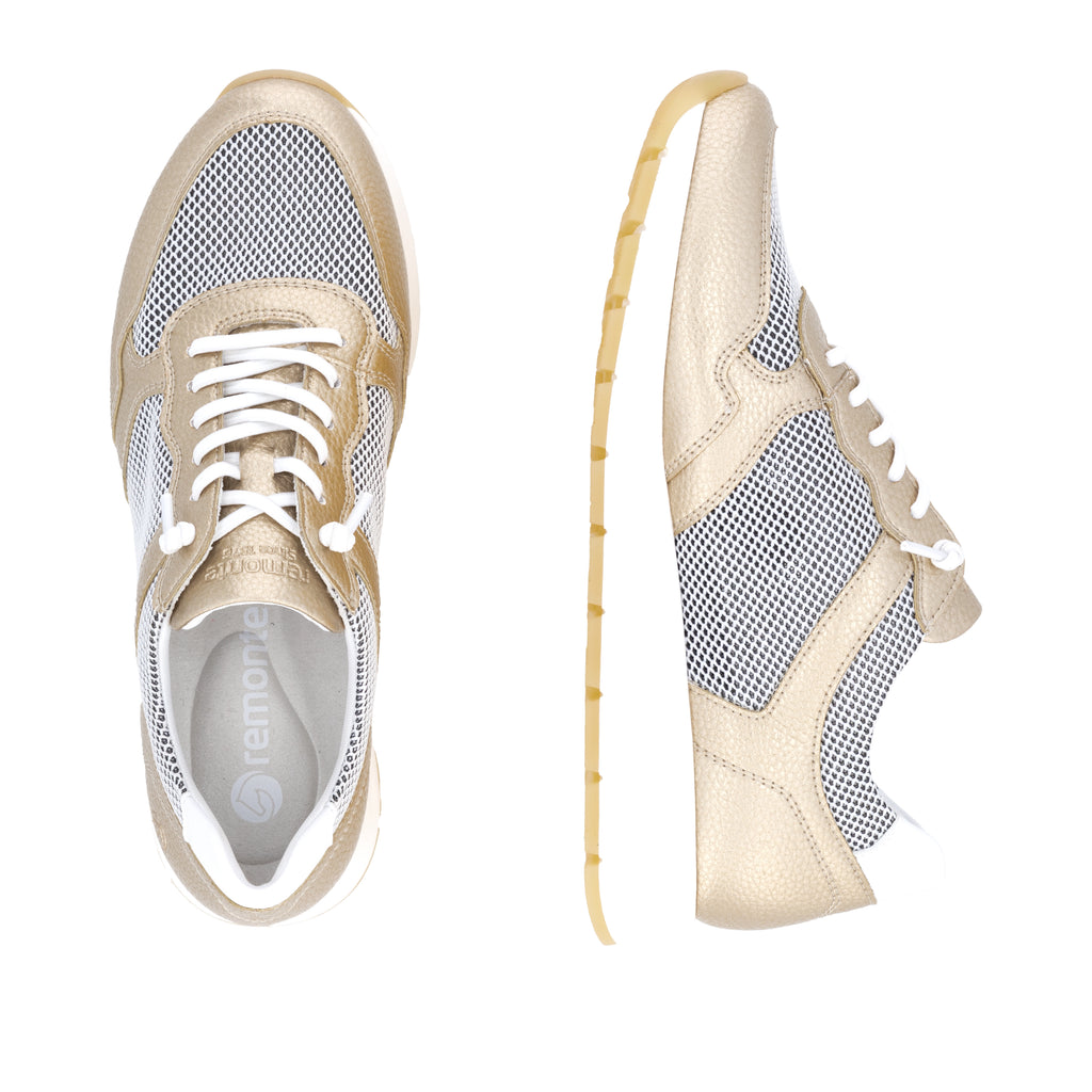 Metallic Elasticated Shoes for Women | Remonte D2G03-90