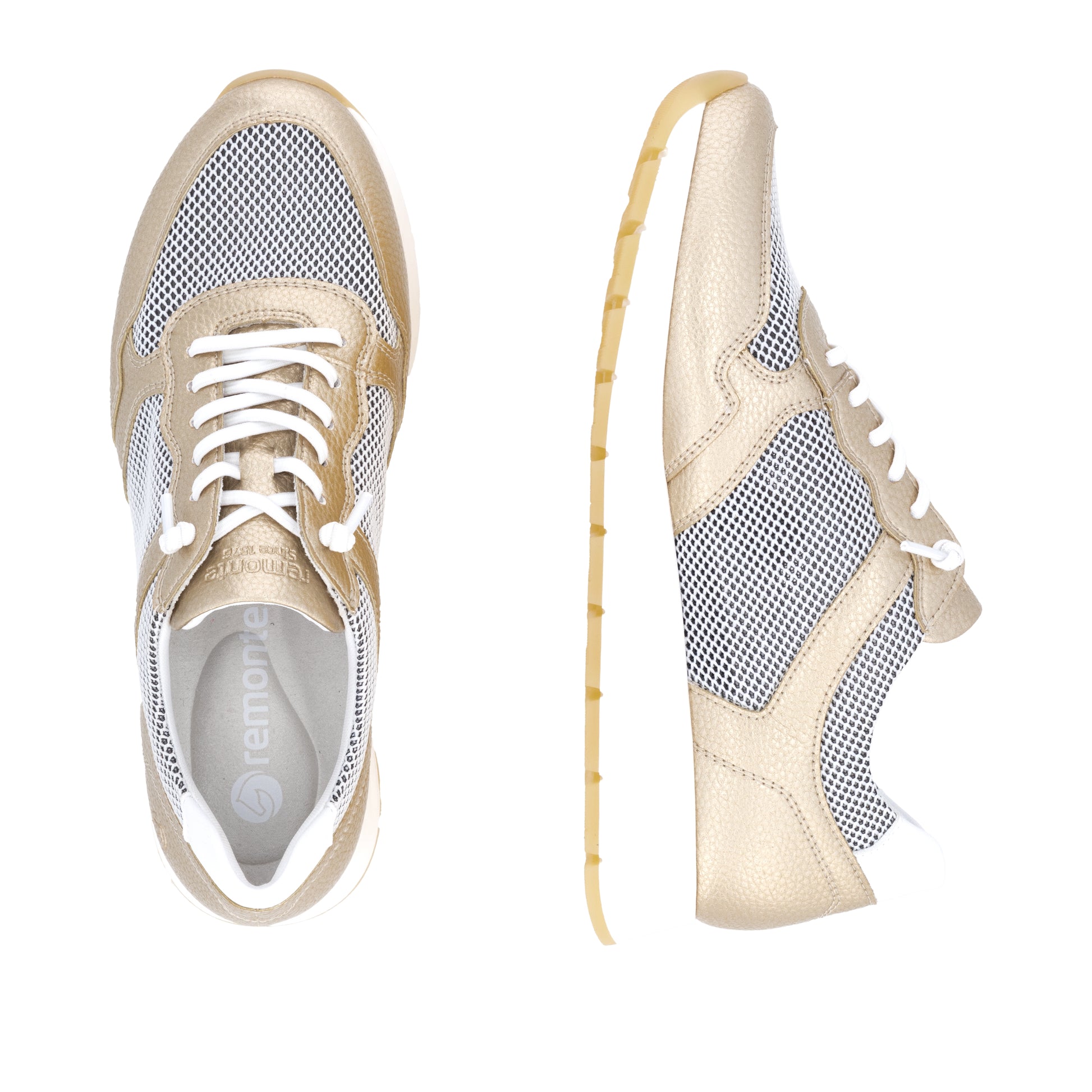 Metallic Elasticated Shoes for Women | Remonte D2G03-90