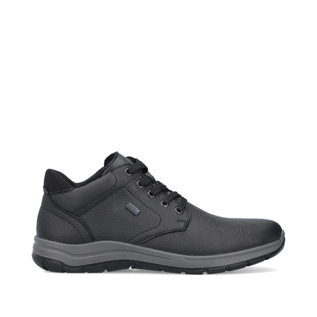 Black Zip Boots for Men | Rieker 03632-00