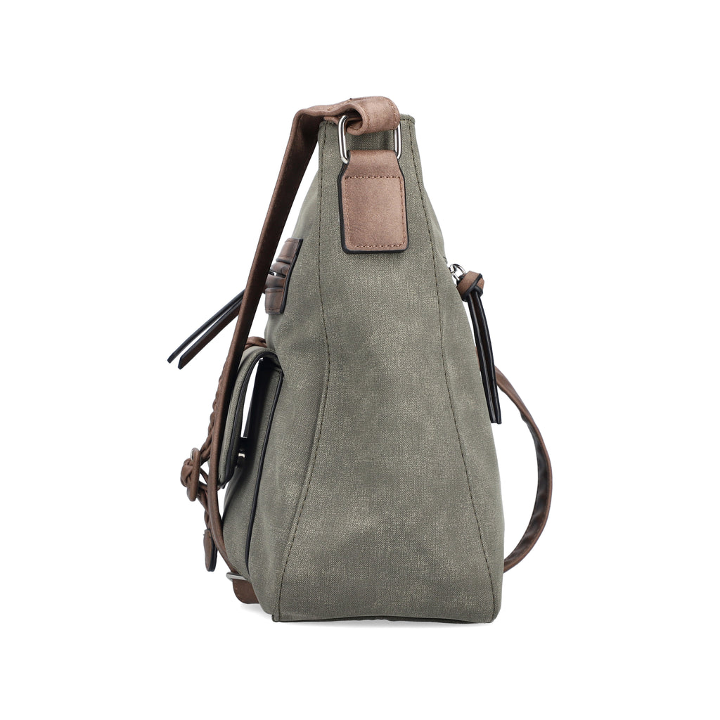 Green Zip Bags for Women | Rieker H1340-54