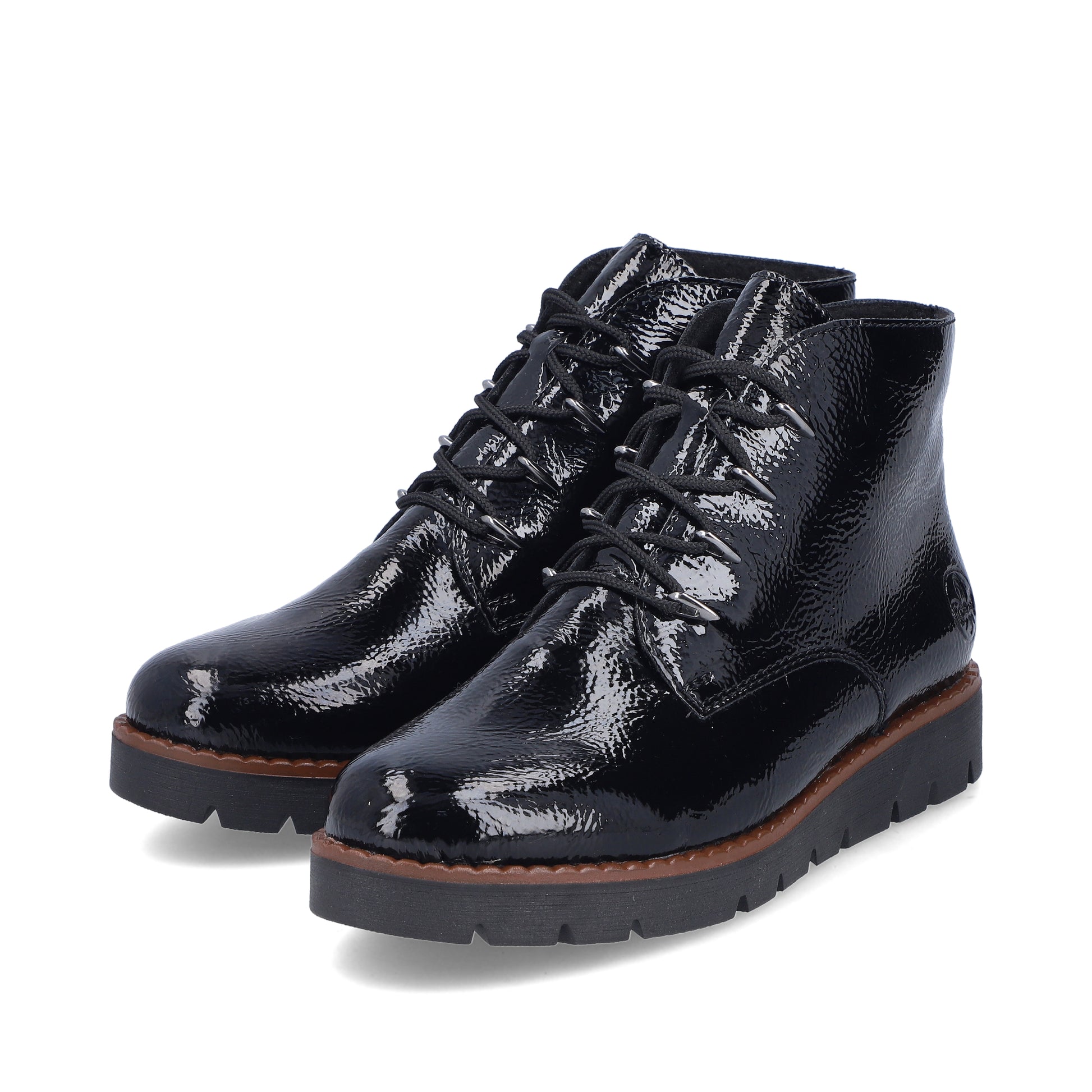 Black Zip Boots for Women | Rieker 44902-00