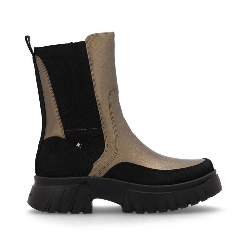 Metallic Zip Boots for Women | Rieker Sport W1872-90