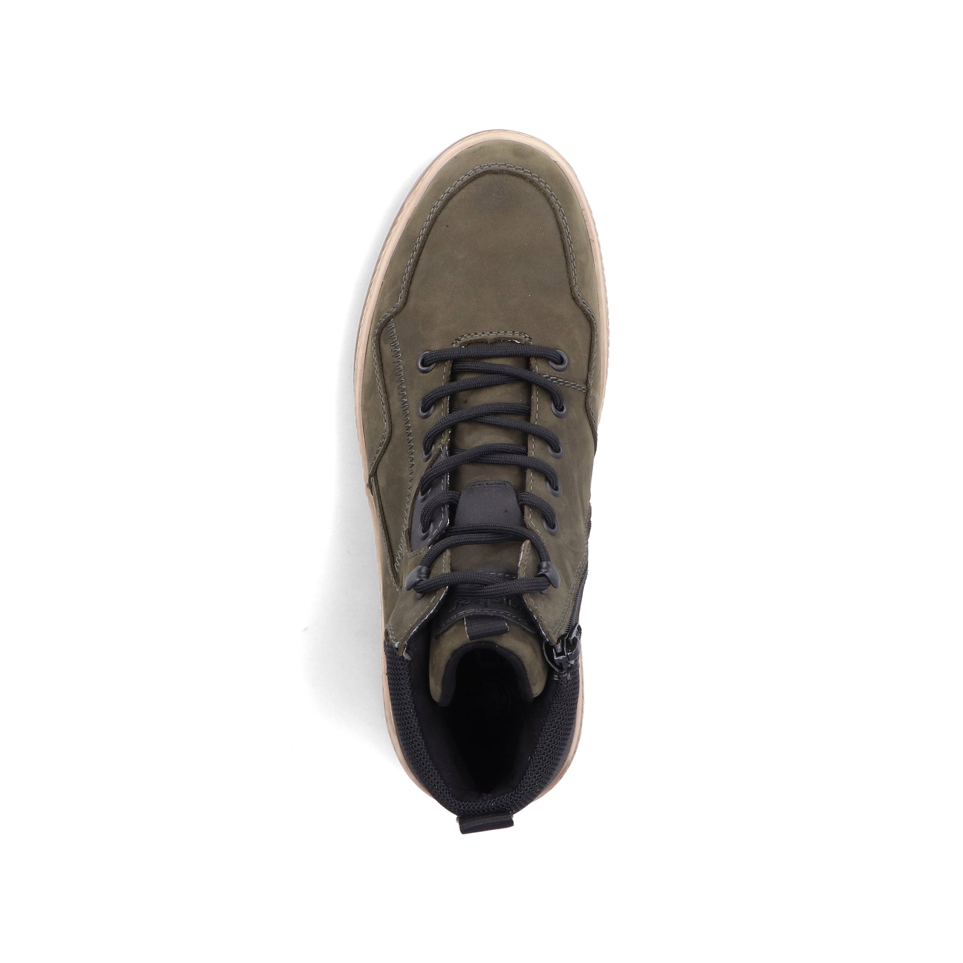 Green Zip Boots for Men | Rieker 38554-54