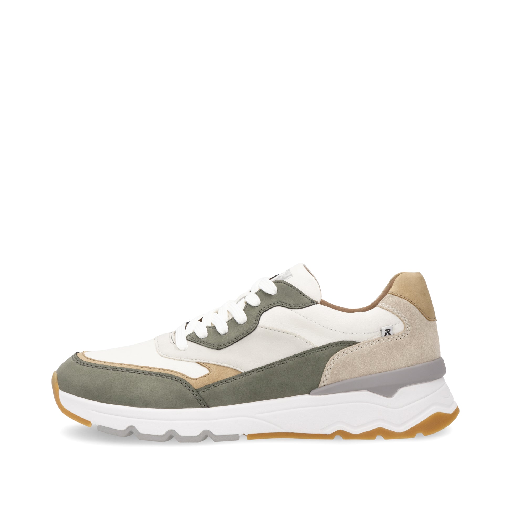 White Elasticated Shoes for Men | Rieker U0906-82