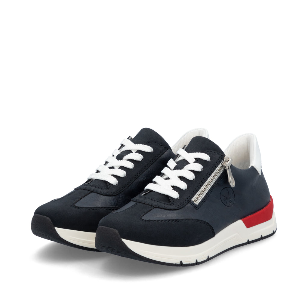 Blue Zip Shoes for Women | Rieker 58923-14