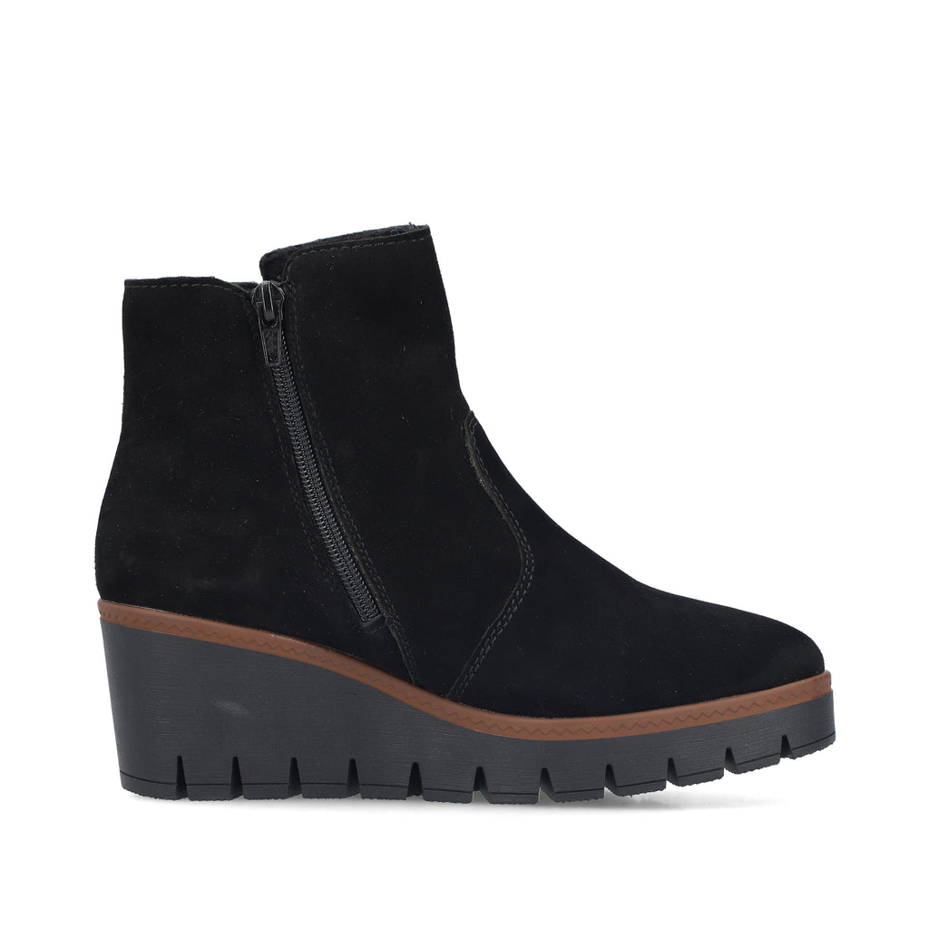 Black Zip Boots for Women | Rieker Y5065-00