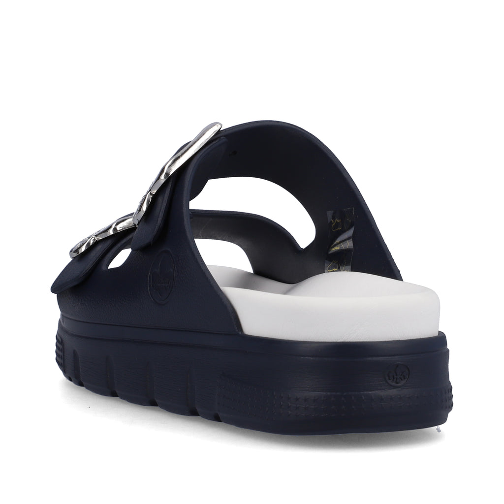Blue Buckle Sandals for Women | Rieker P2180-14