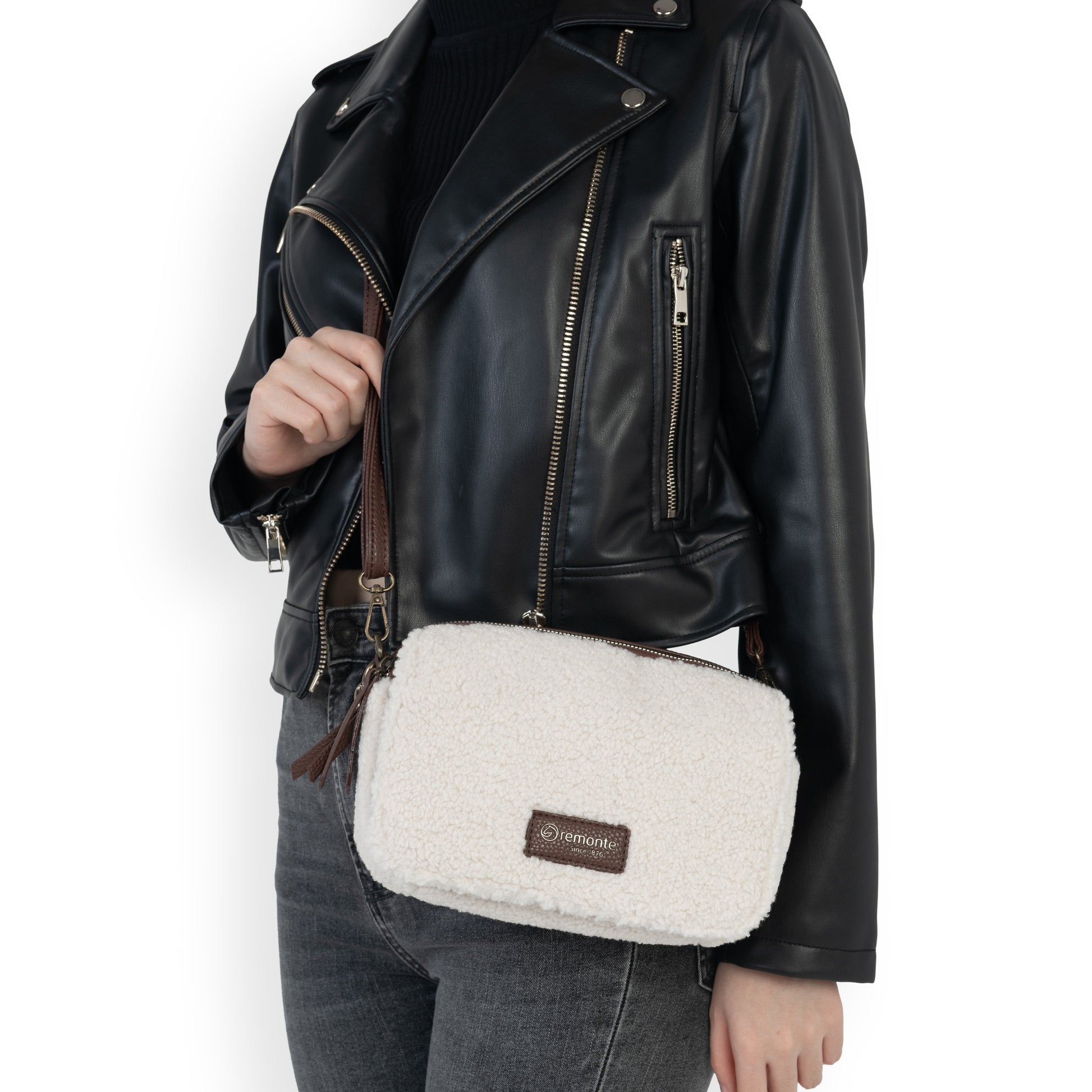 White Zip Bags for Women | Remonte Q0645-80