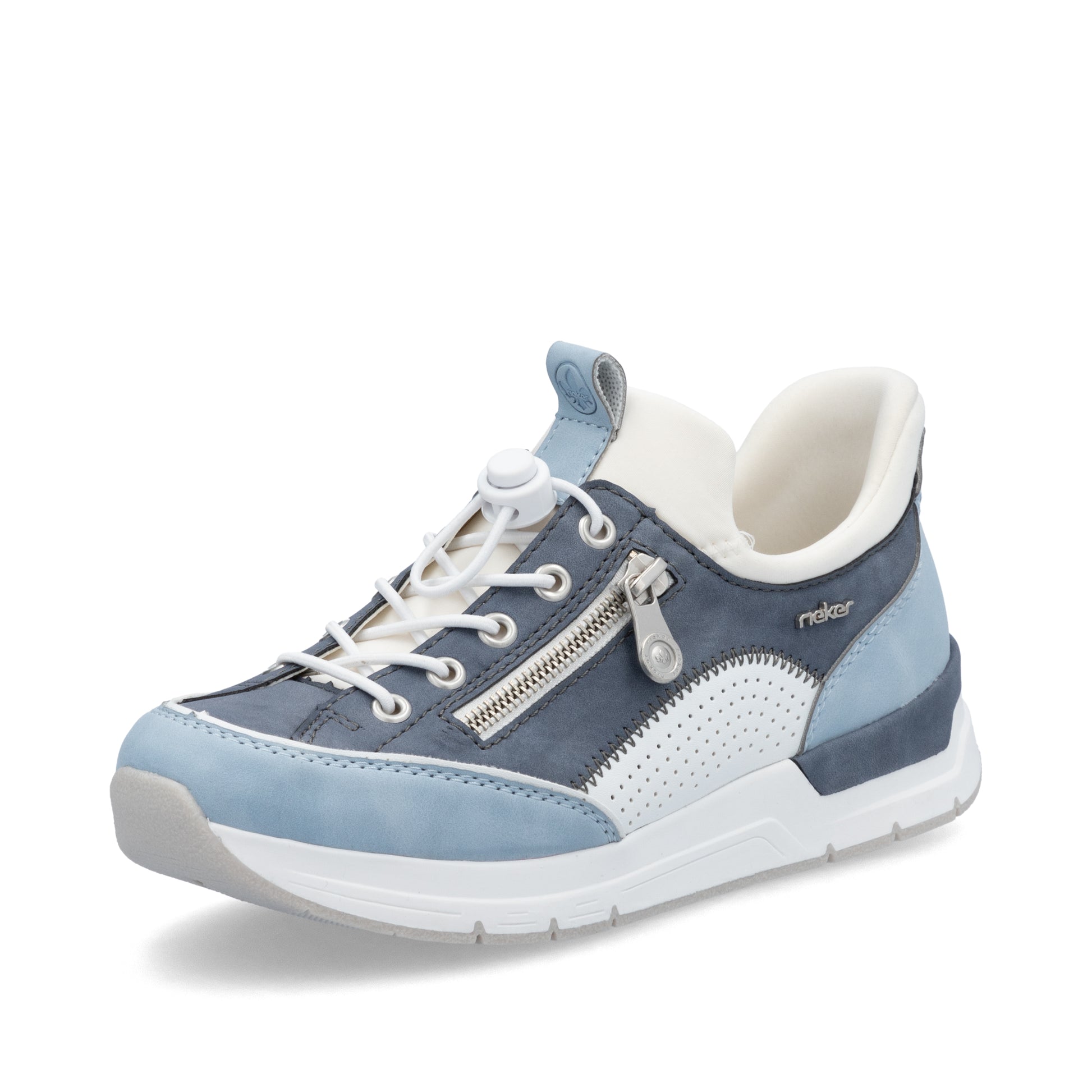 Blue Elasticated Shoes for Women | Rieker 58962-10