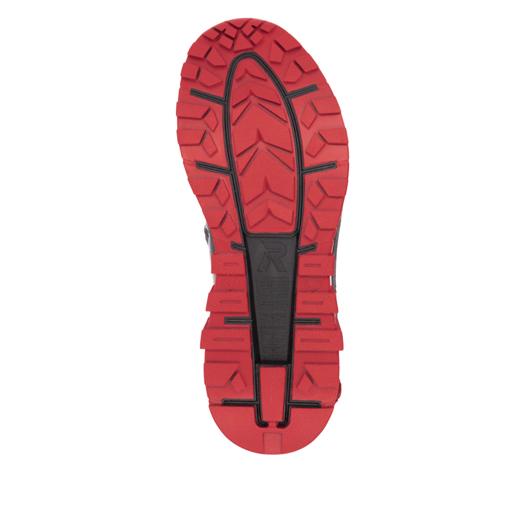Black Zip Boots for Women | Rieker Sport W0063-01