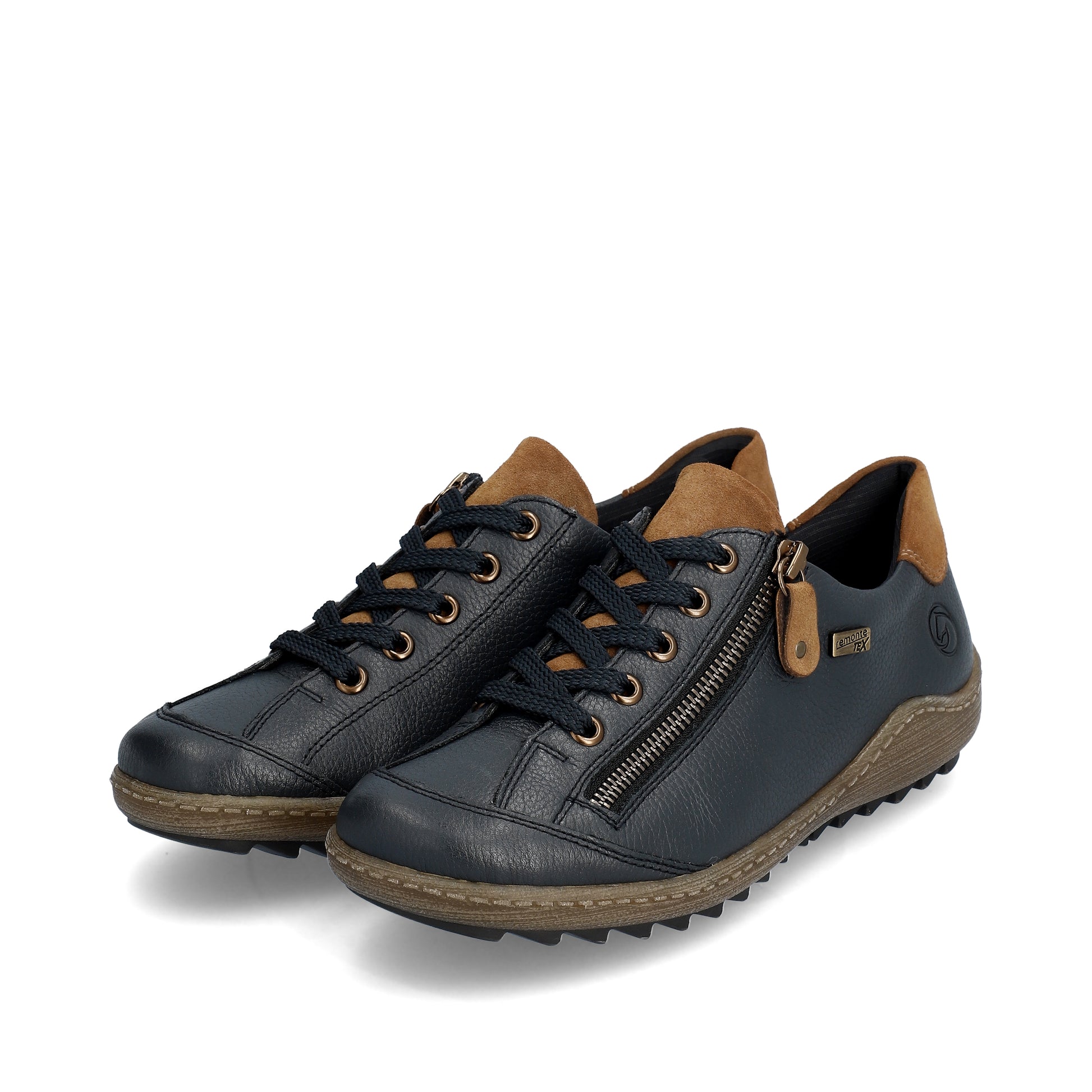 Blue Zip Shoes for Women | Remonte R1402-16