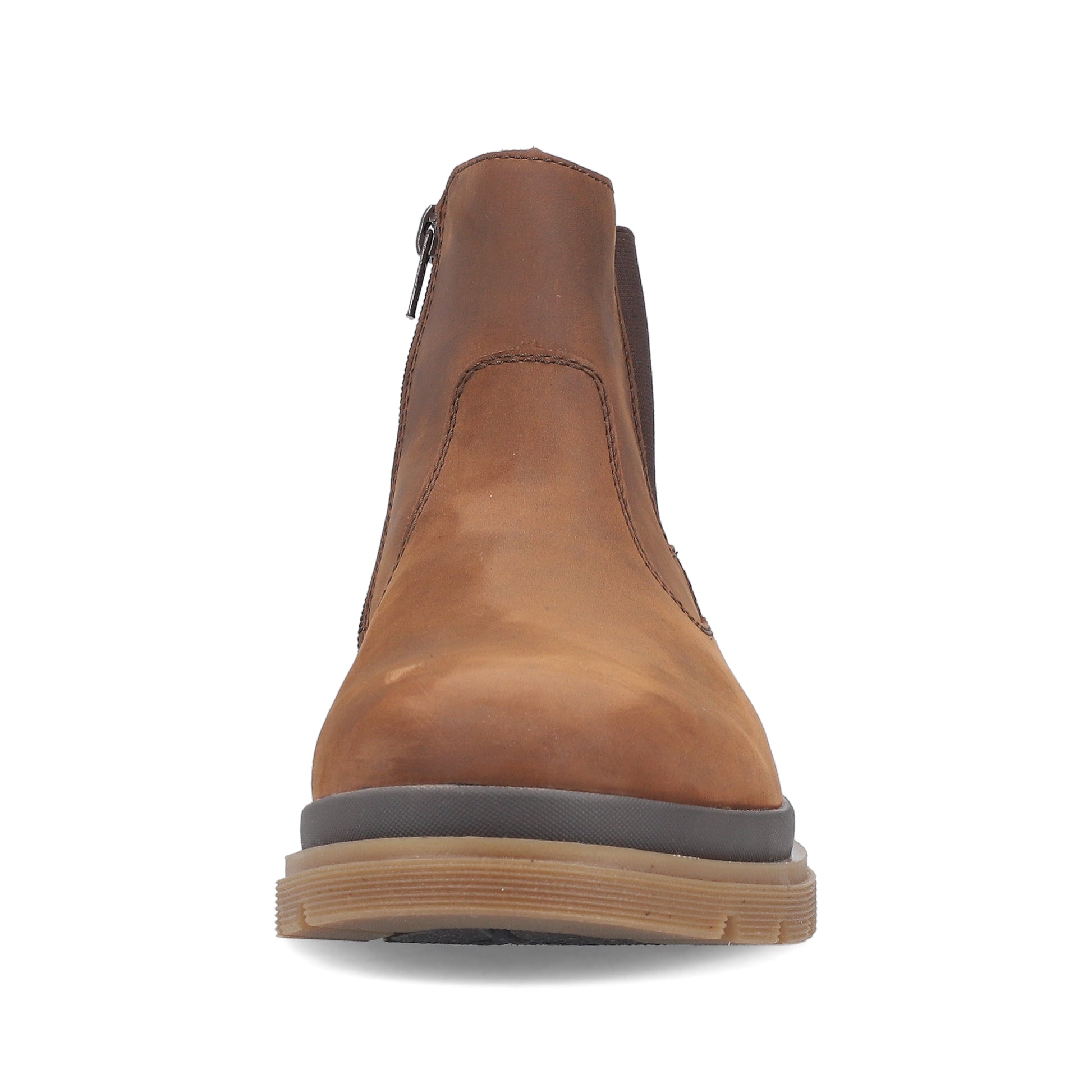 Brown Zip Boots for Men | Rieker F7051-23