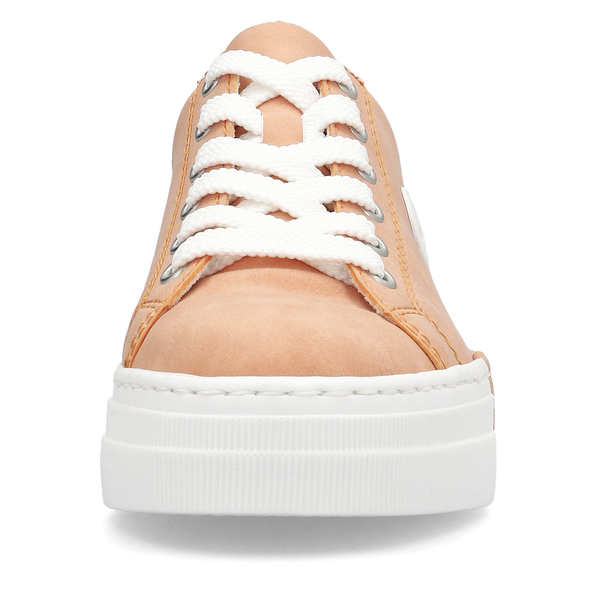 Orange Lace-Up Shoes for Women | Rieker N49W1-38
