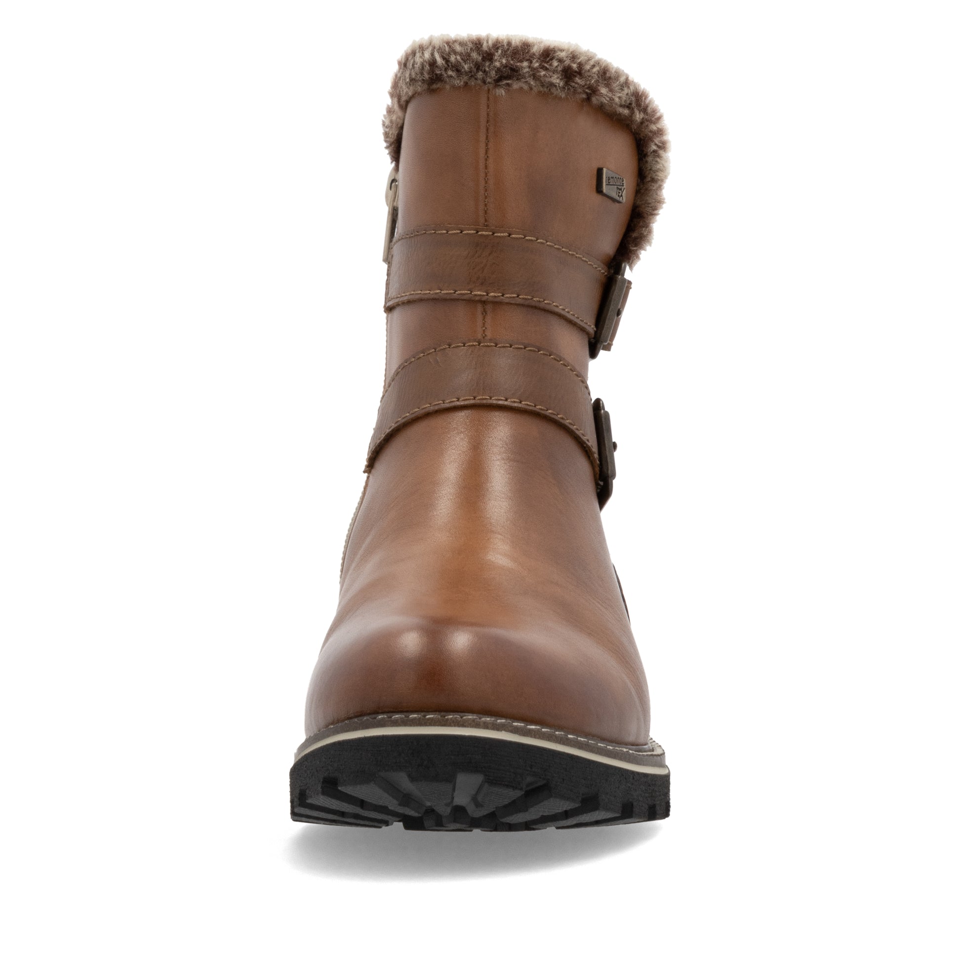 Brown Zip Boots for Women | Remonte D8484-24