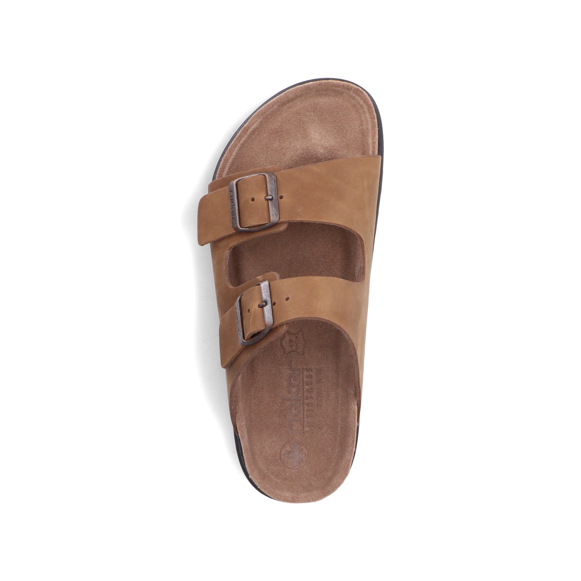 Brown Buckle Sandals for Men | Rieker 21190-26