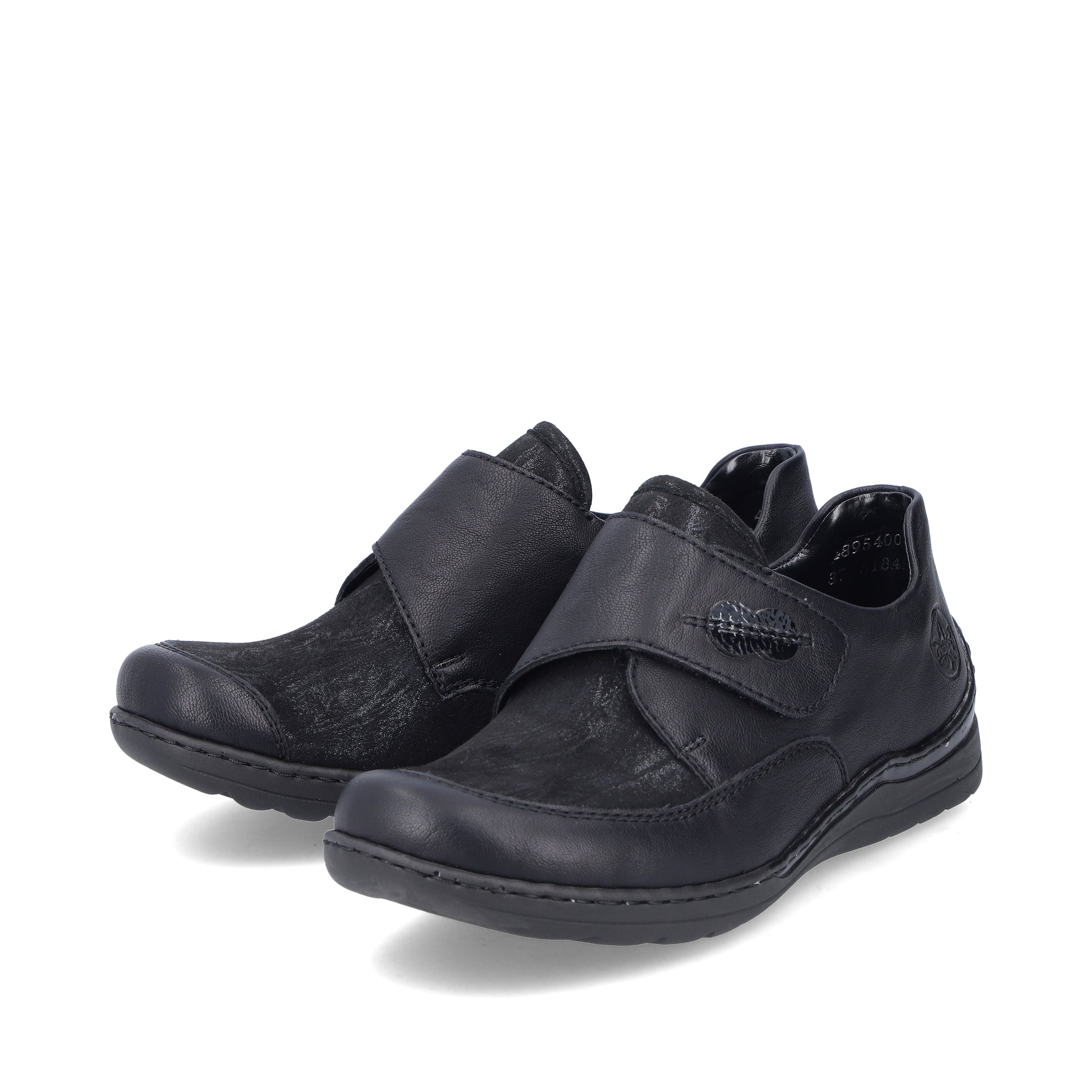 Black Hook & Loop Shoes for Women | Rieker 48954-00