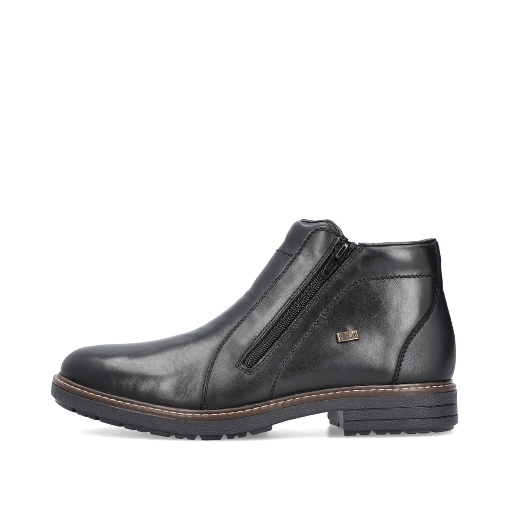 Black Zip Boots for Men | Rieker 33160-00