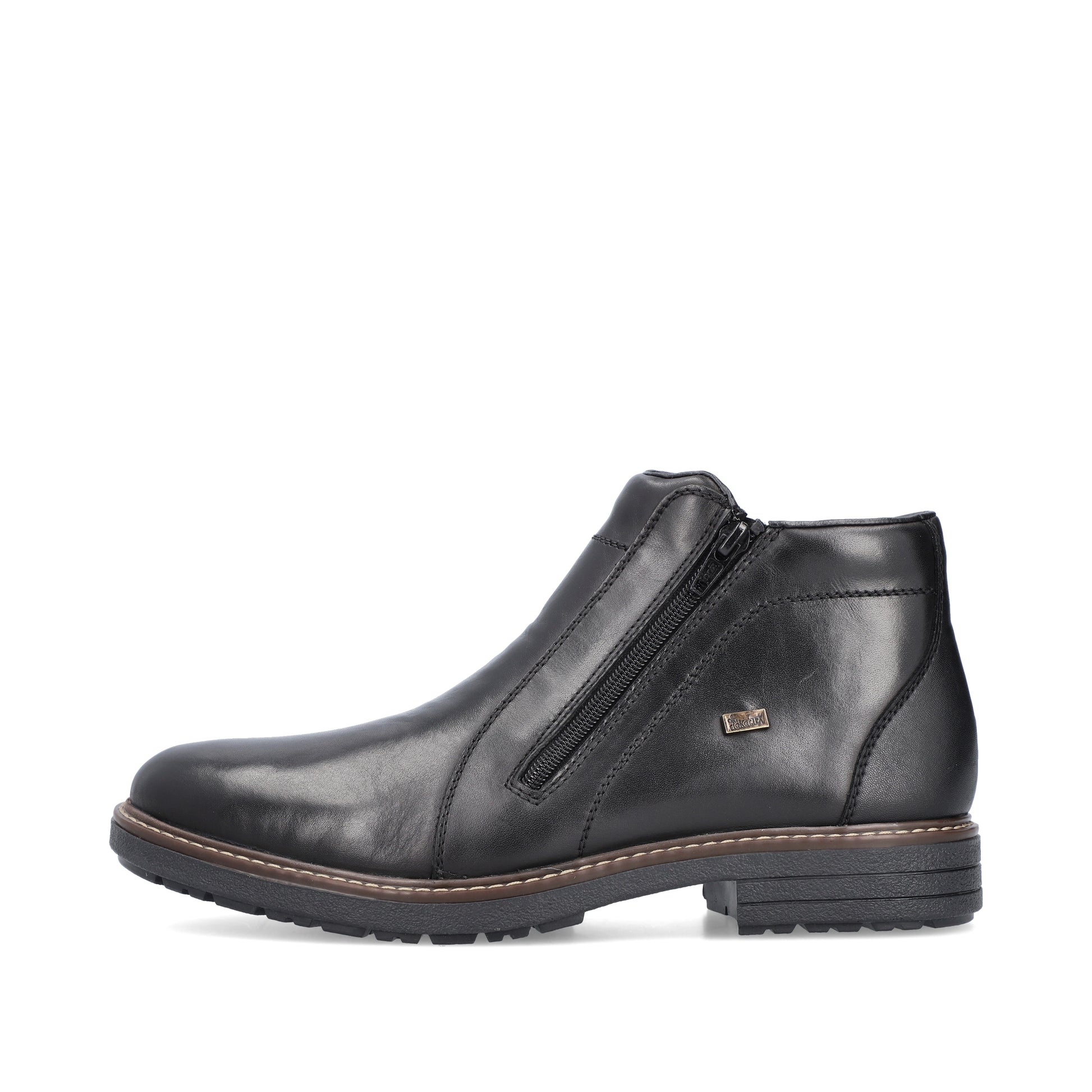 Black Zip Boots for Men | Rieker 33160-00
