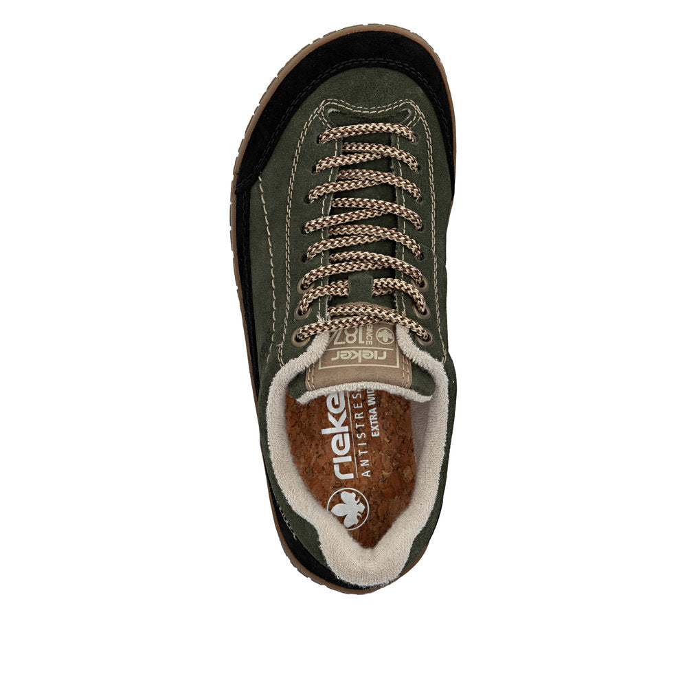 Rieker Women's Green Shoe | 52303-54