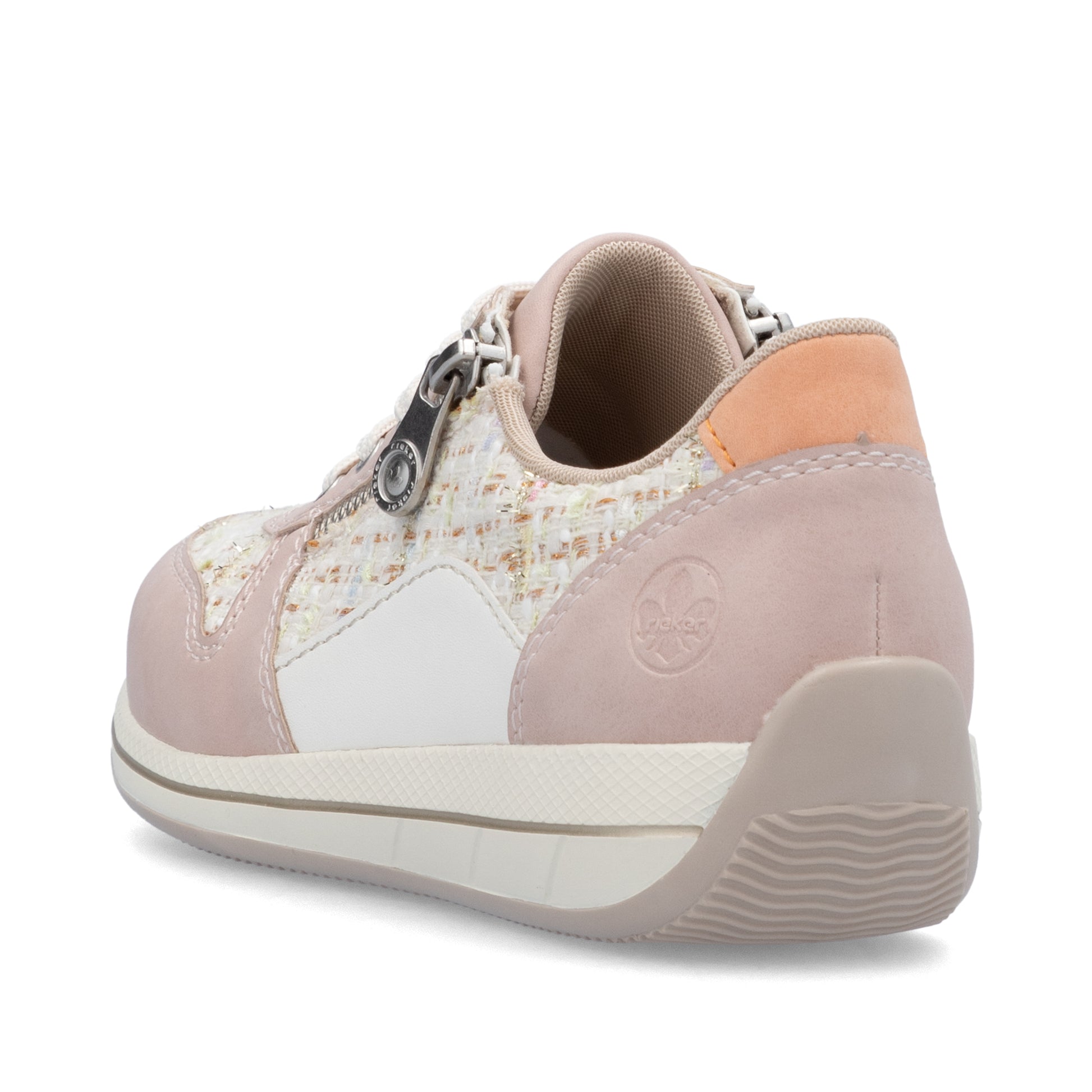 Pink Zip Shoes for Women | Rieker N1100-31