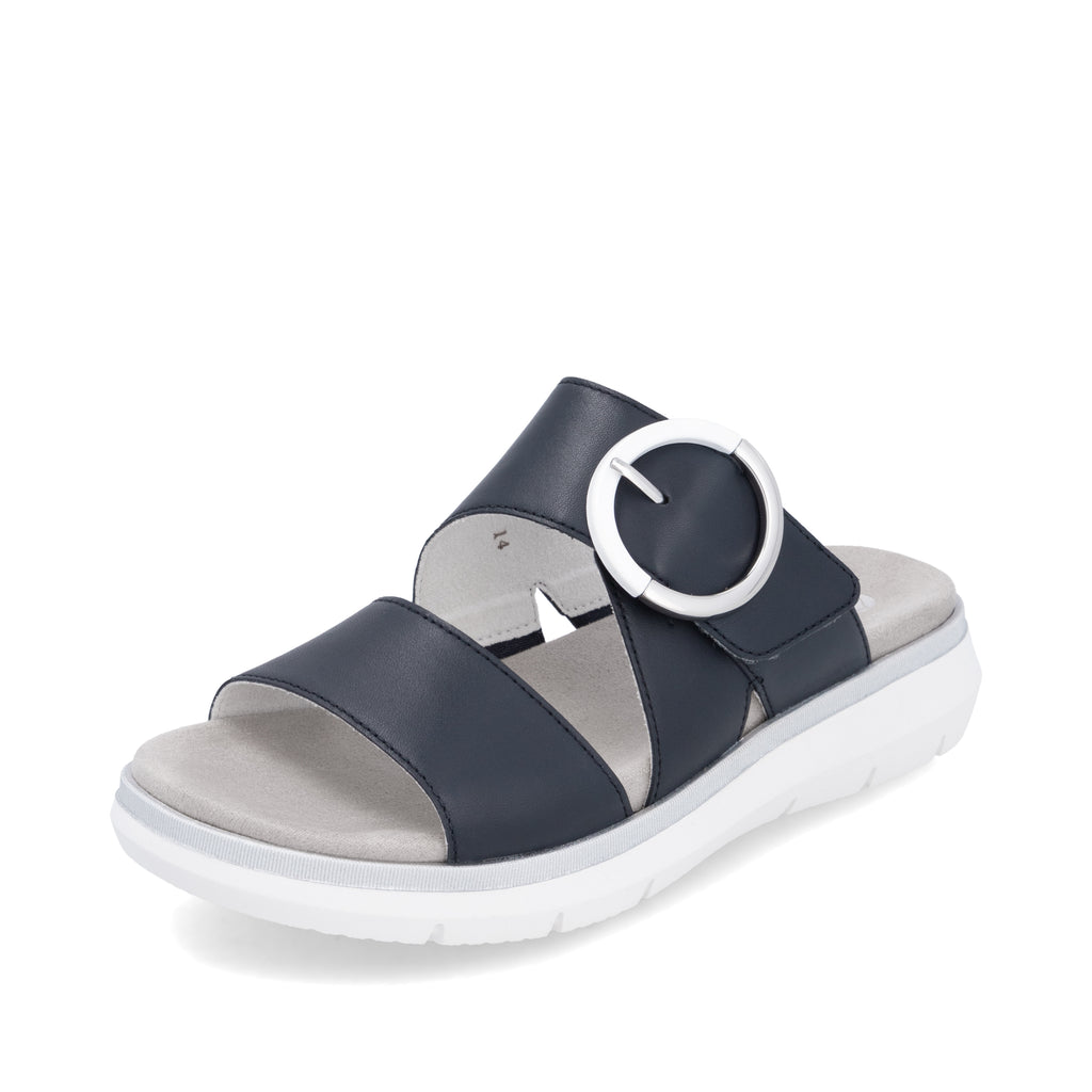 Blue Hook & Loop Sandals for Women | Remonte D2K51-14