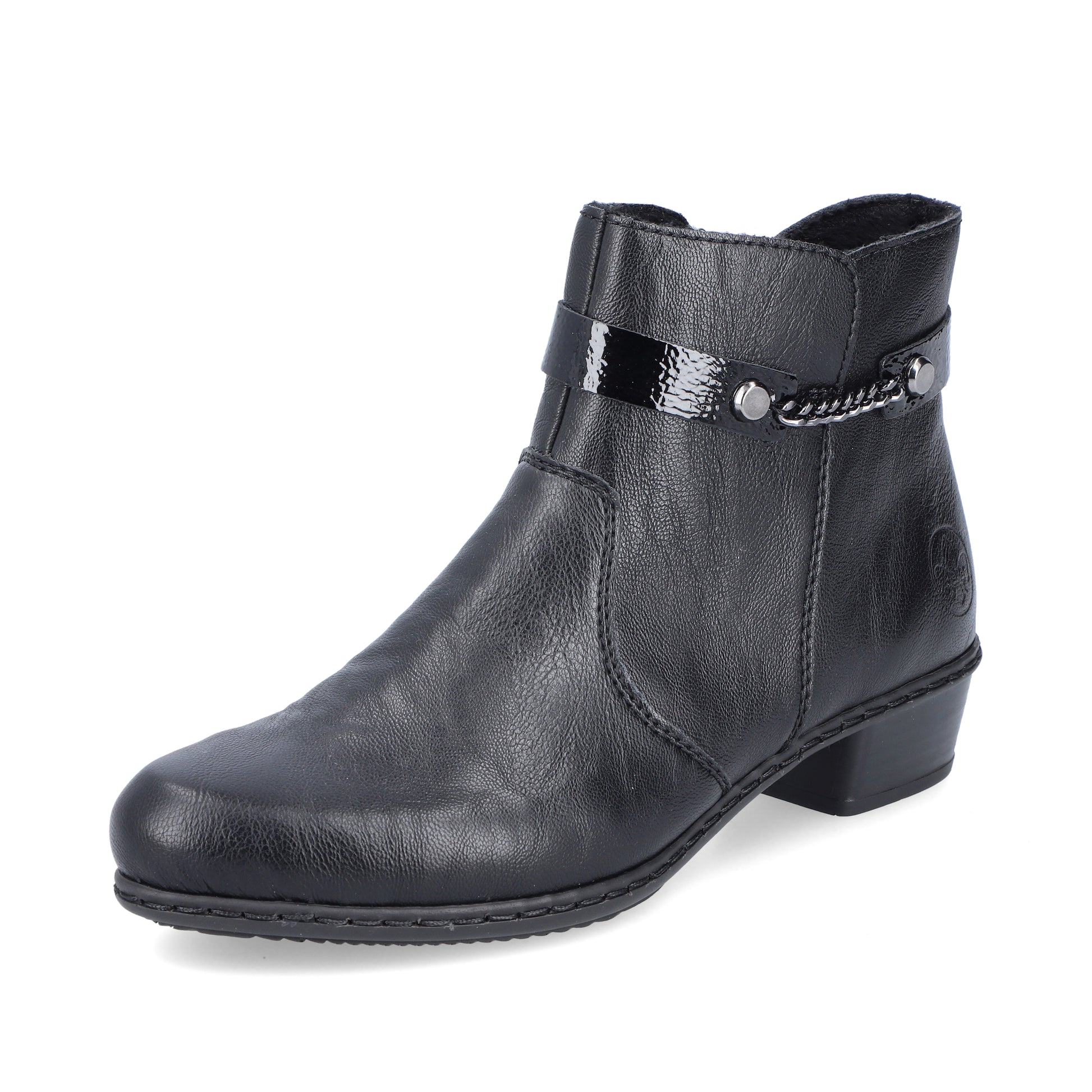 Black Zip Boots for Women | Rieker Y0783-00