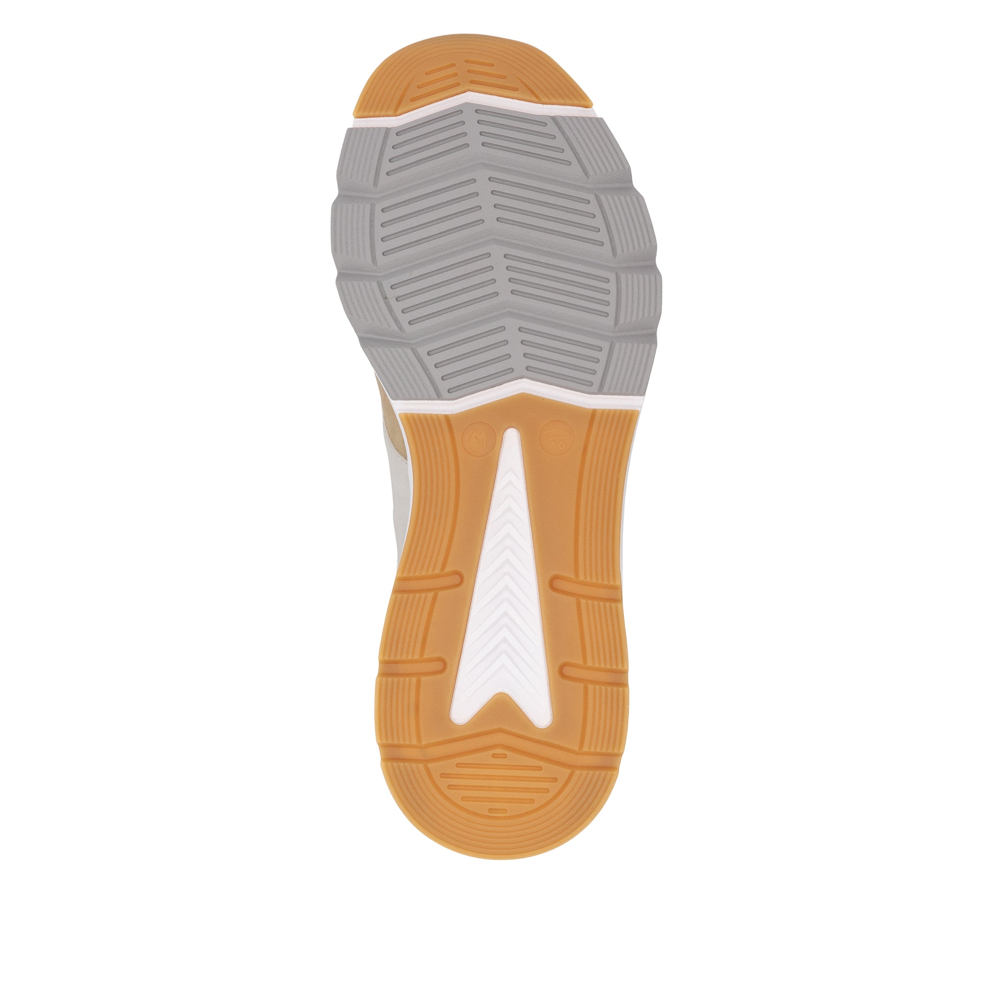 White Elasticated Shoes for Men | Rieker U0906-82