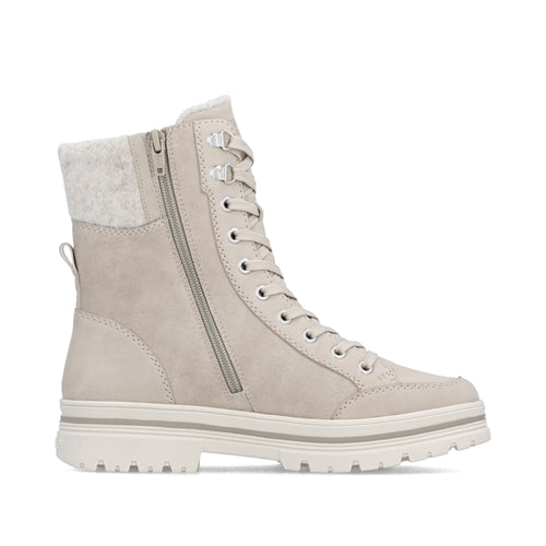 remonte Woman's Boots - Beige | D2U70-62