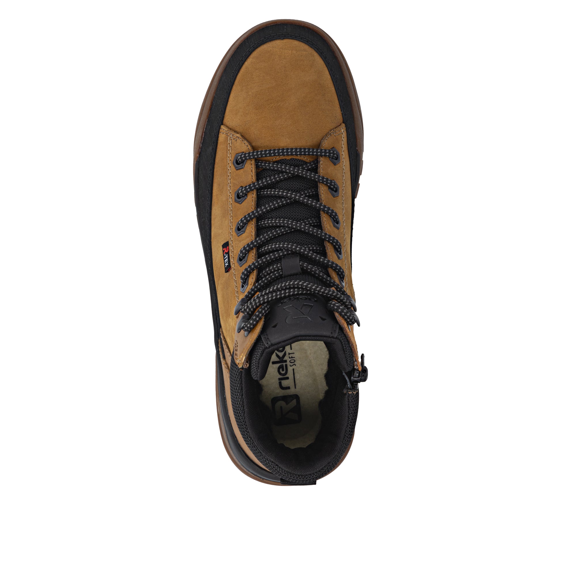 Yellow Zip Boots for Men | Rieker Sport U1571-68