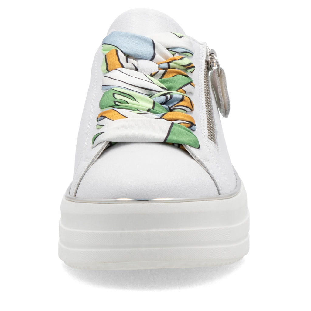 White Zip Shoes for Women | Remonte D1C06-80