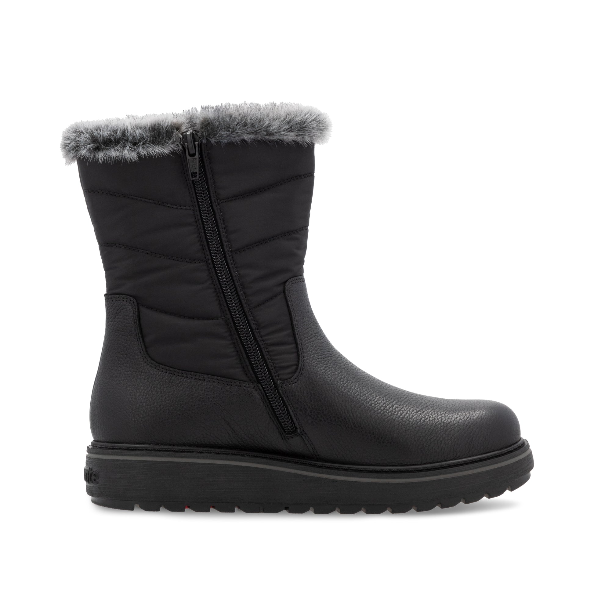 Black Zip Boots for Women | Remonte D0U79-03