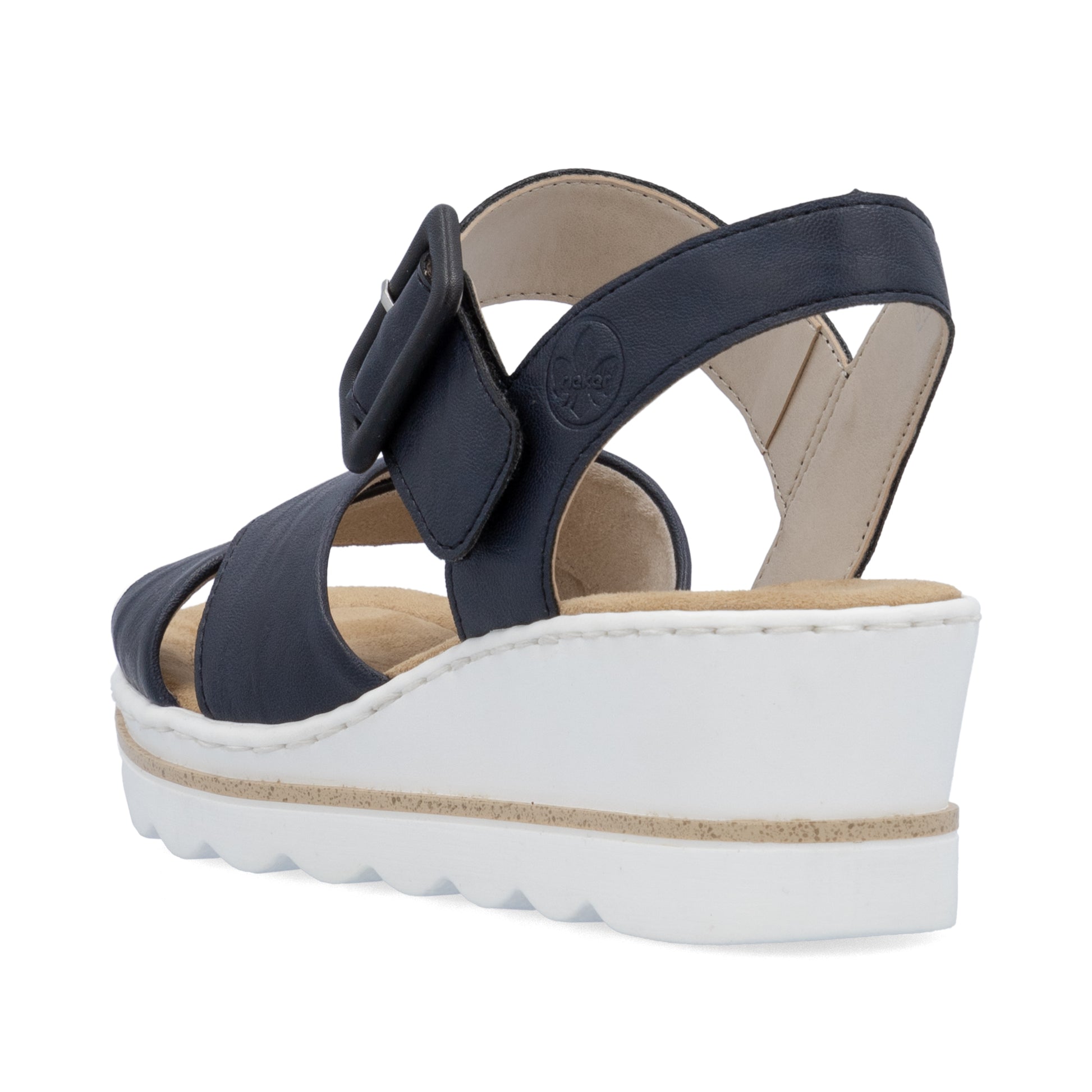 Blue Hook & Loop Sandals for Women | Rieker 67463-14