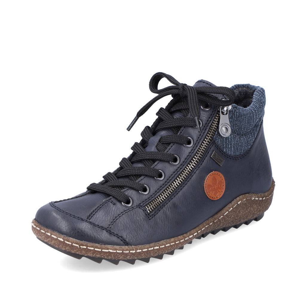Blue Zip Boots for Women | Rieker L7514-14