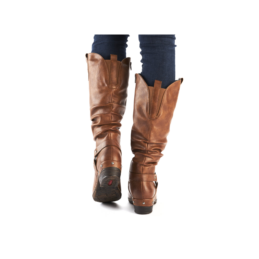 Brown Zip Boots for Women | Rieker 93670-24