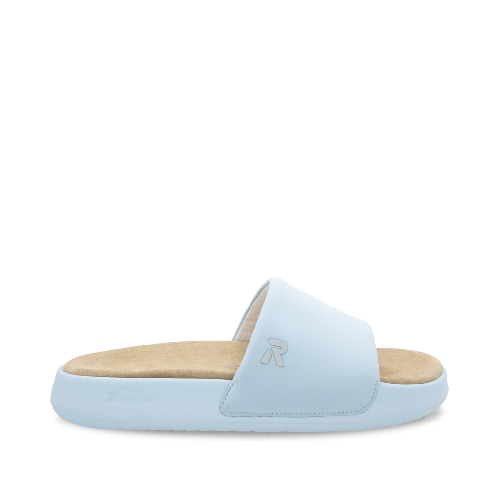 Blue Slip-On Sandals for Women | Rieker W3250-12