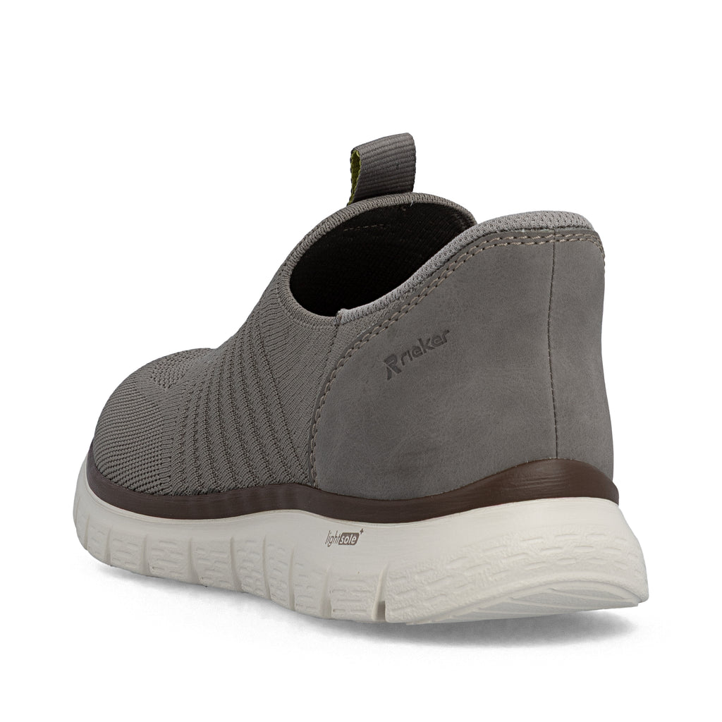 Beige Elasticated Shoes for Men | Rieker B6659-64