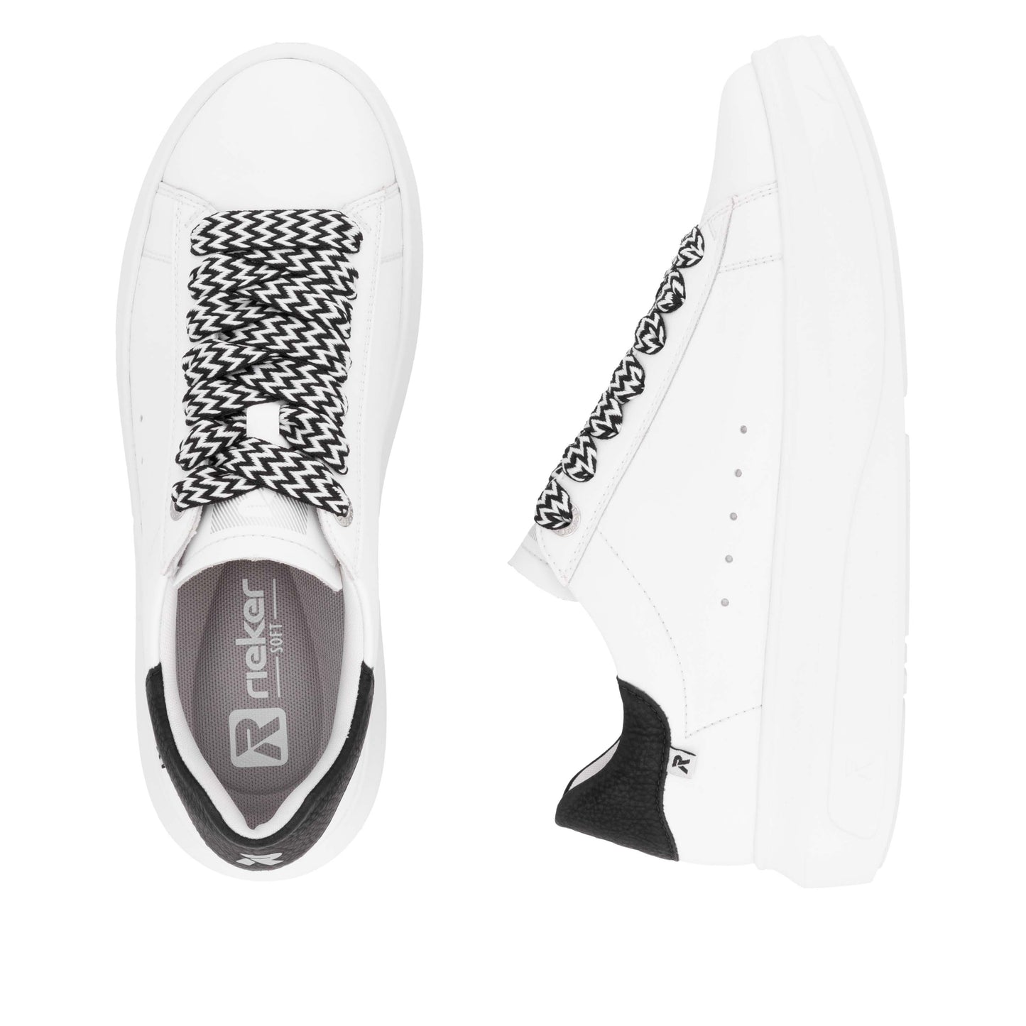Rieker Sport Women's Trainer - White | W1201-80