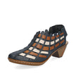 Rieker Women's Slingback Shoe - Blue | 46778-14