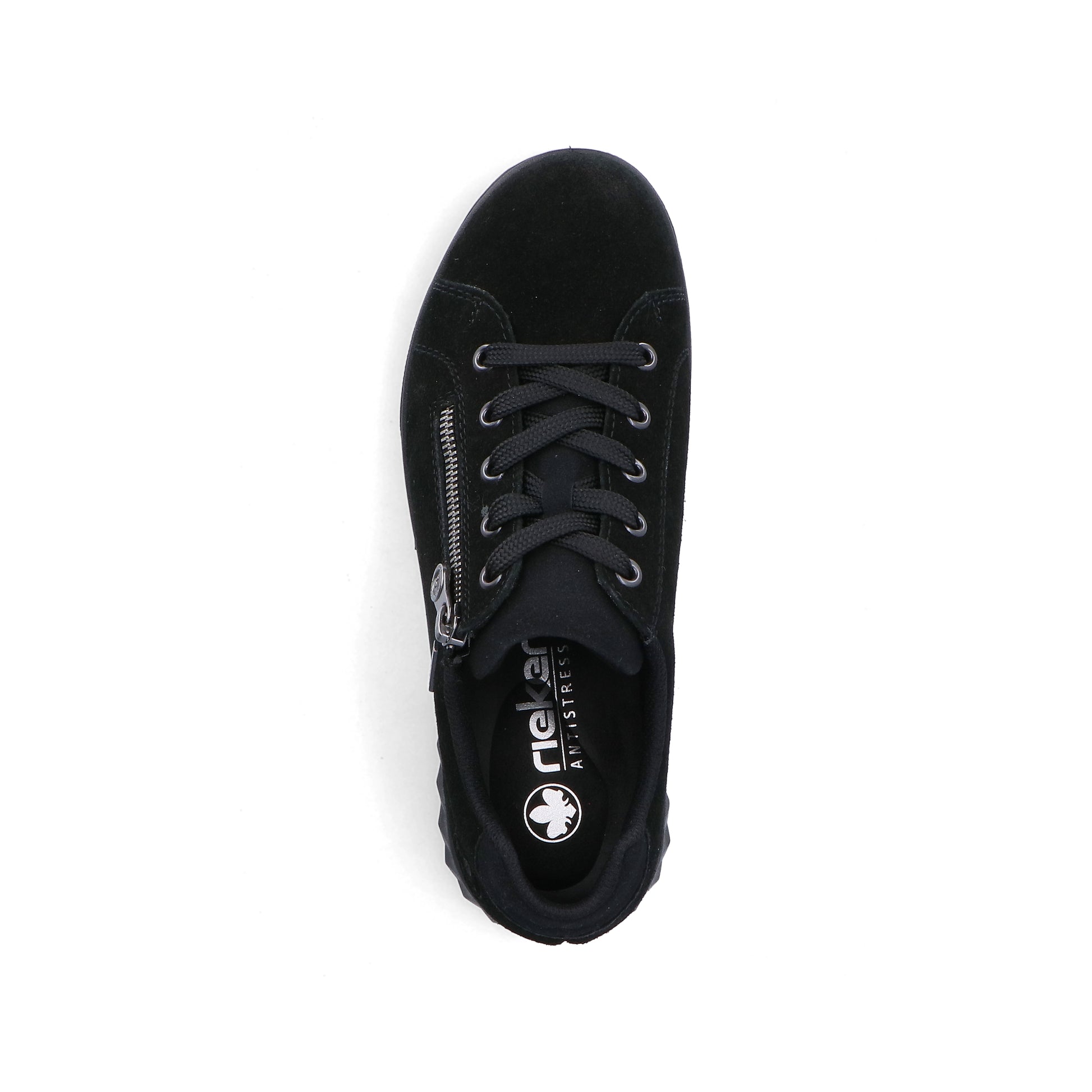 Black Zip Shoes for Women | Rieker 59000-00