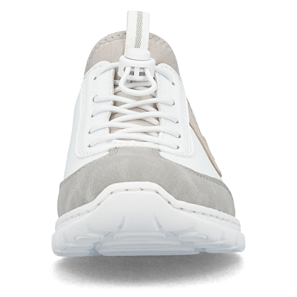 White Elasticated Shoes for Women | Rieker L32G9-80