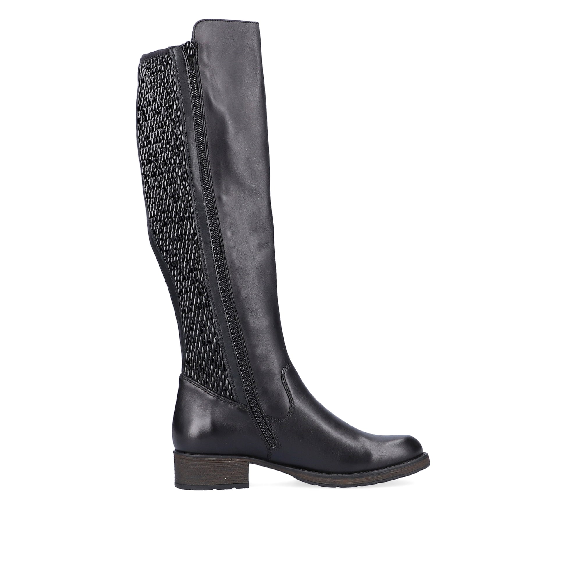Black Zip Boots for Women | Rieker Z9591-00