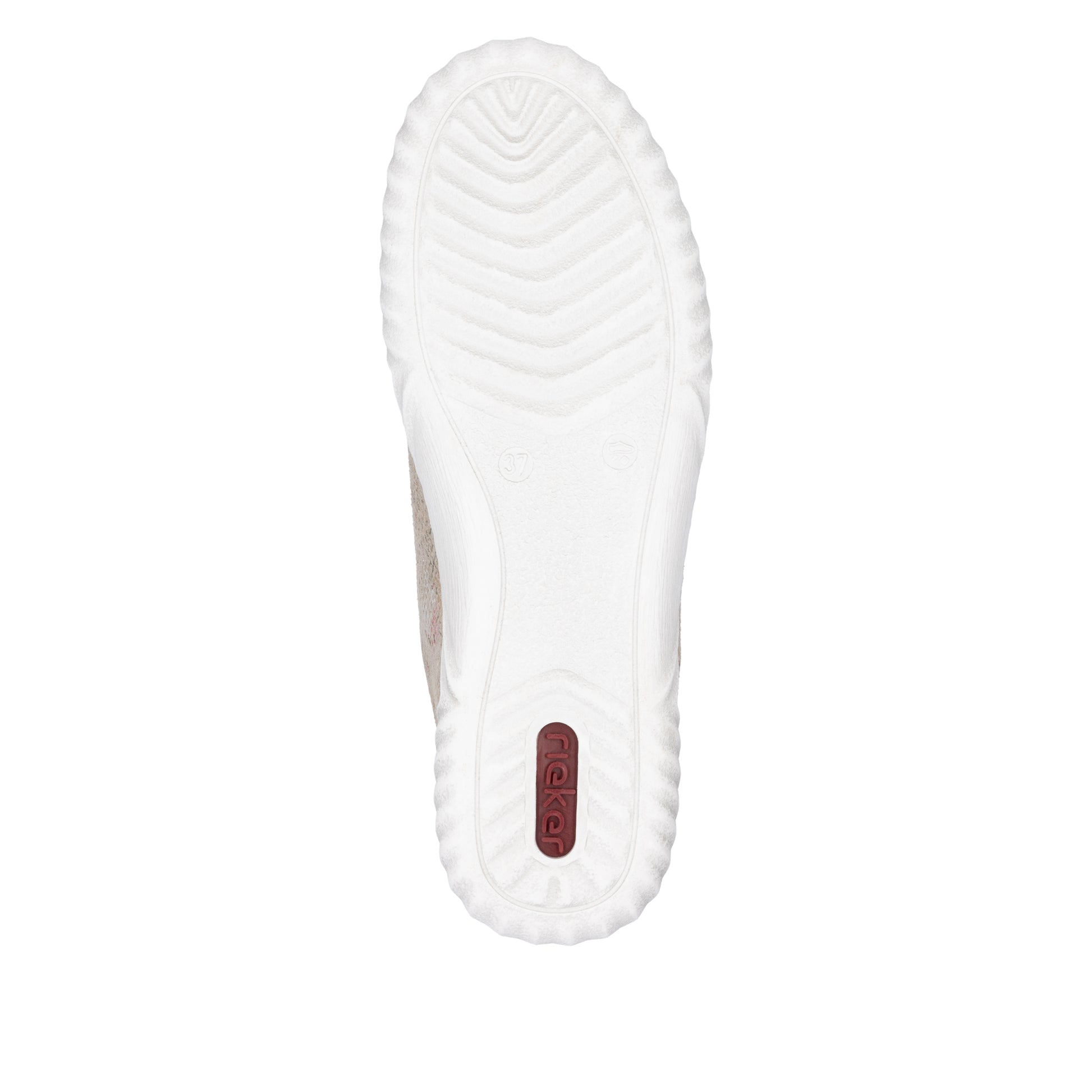 Beige Zip Shoes for Women | Rieker N0902-90