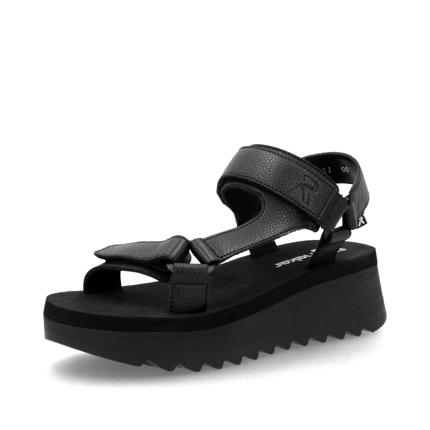 Rieker Sport Woman's Sandals - Black | W3051-00